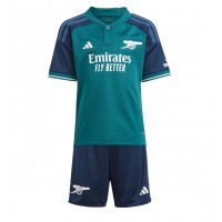Camiseta Arsenal Martin Odegaard #8 Tercera Equipación Replica 2023-24 para niños mangas cortas (+ Pantalones cortos)